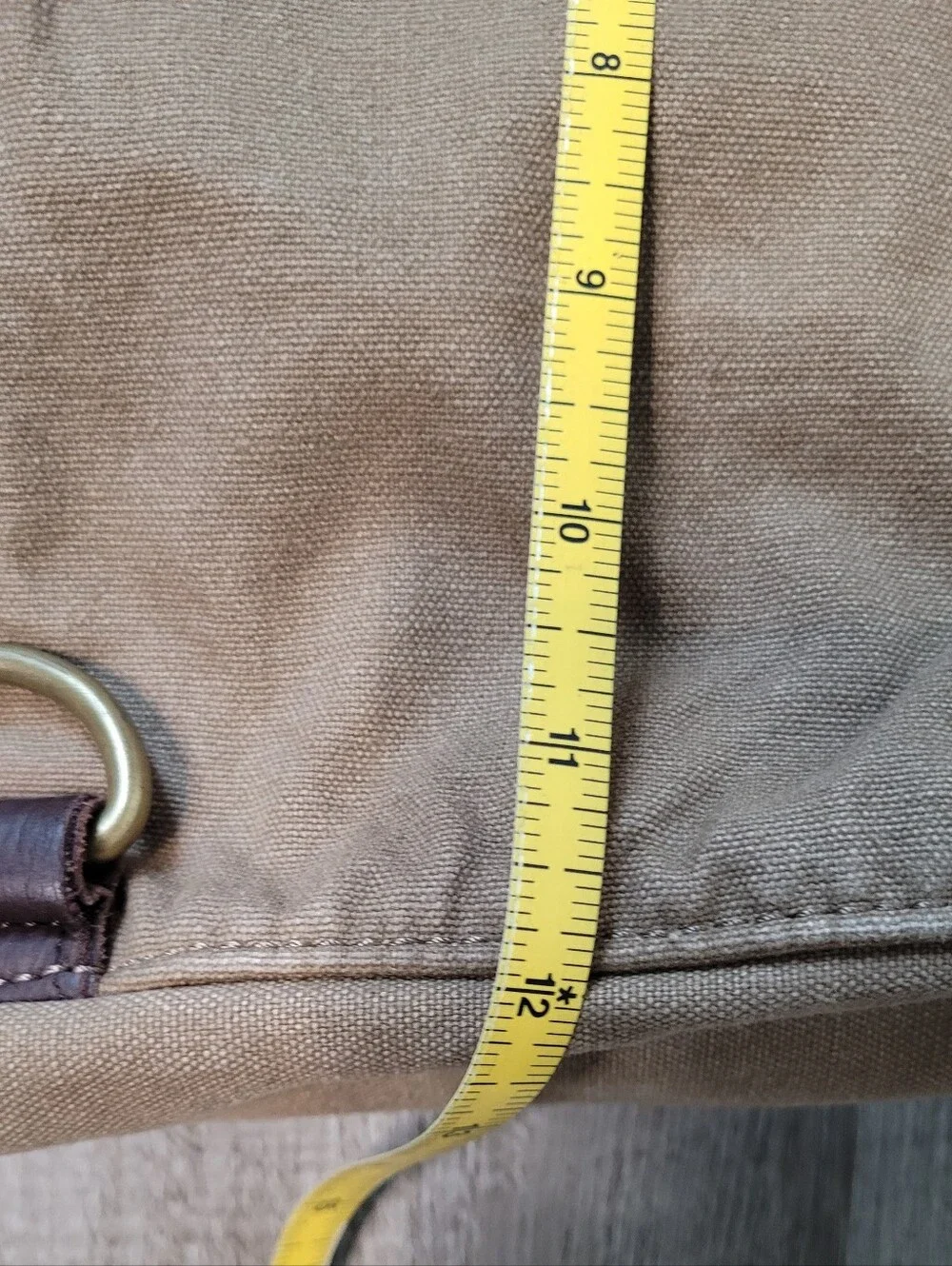 American Eagle Vintage Canvas Utility Messenger Unisex Crossbody Bag